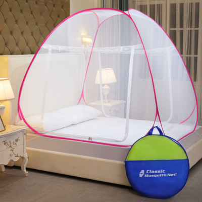 52% OFF on Classic Mosquito Net Polyester Adults Foldable for Double Bed & King Size Bed -(200*200*145 CM) Mosquito Net(Pink) 52% OFF on Classic Mosquito Net Polyester Adults Foldable for Double Bed & King Size Bed -(200*200*145 CM) Mosquito Net(Pink)
