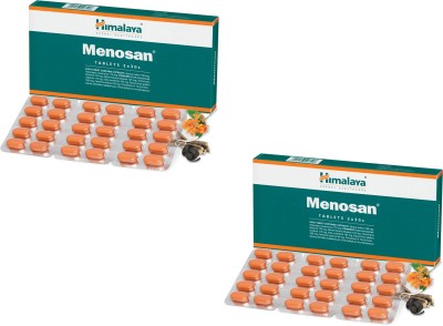 HIMALAYA Menosan Tablets 2N x 30's Helps her glow again(Pack of 2)