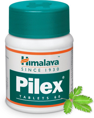 HIMALAYA PILEX TABLET PACK OF 2 Tablets(2 x 60 Units)
