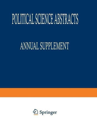 Political Science Abstracts(English, Paperback, IFI, Plenum Data Company staff)