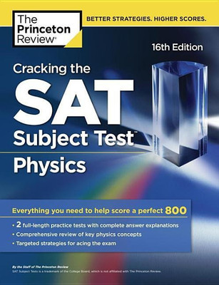 Cracking the Sat Physics Subject Test(English, Paperback, Princeton Review)