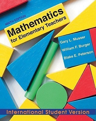 Mathematics for Elementary Teachers 9th Edition(English, Paperback, Musser Gary L.)