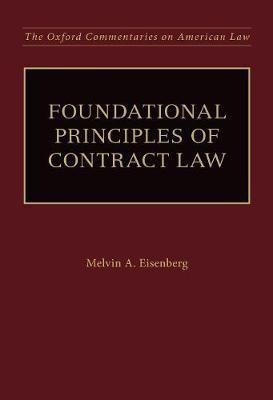 Foundational Principles of Contract Law(English, Hardcover, Eisenberg Melvin A.)