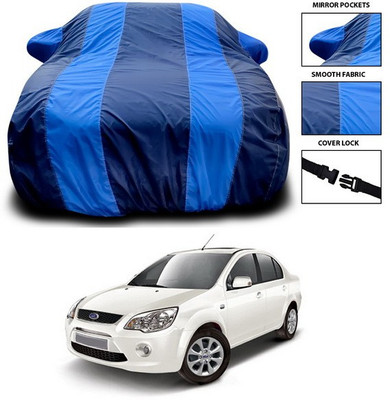 SEBONGO Car Cover For Ford Fiesta Classic (With Mirror Pockets)(Blue)