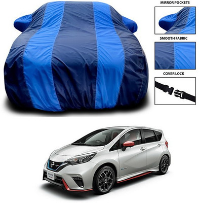 SEBONGO Car Cover For Nissan Note e-Power (With Mirror Pockets)(Blue)