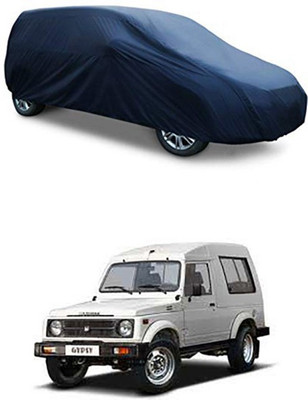 Utkarsh Car Cover For Maruti Suzuki Gypsy (Without Mirror Pockets)(Grey)