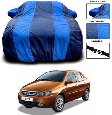 ANTHUB Car Cover For Tata Indigo eCS (With Mirror Pockets)(Blue)