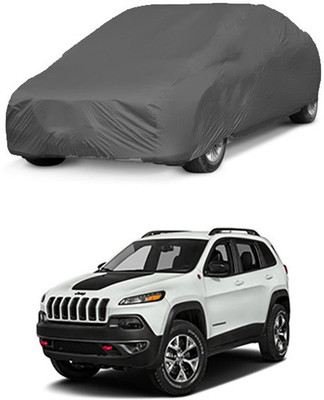 Utkarsh Car Cover For Jeep Universal For Car (Without Mirror Pockets)(Grey)