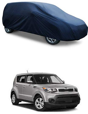 Utkarsh Car Cover For Kia Soul (Without Mirror Pockets)(Blue)