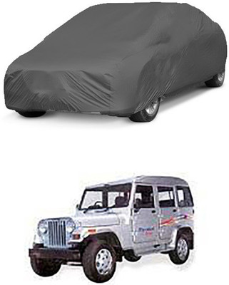 ZTech Car Cover For Mahindra Marshal (Without Mirror Pockets)(Grey)