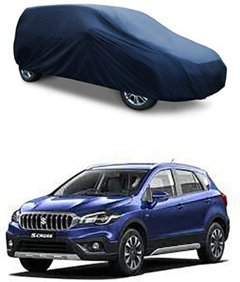 ZTech Car Cover For Maruti Suzuki S-Cross (Without Mirror Pockets)(Blue)