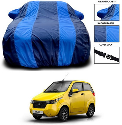 ANTHUB Car Cover For Mahindra eKUV100 (With Mirror Pockets)(Blue)
