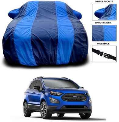 ANTHUB Car Cover For Ford Ecosport (With Mirror Pockets)(Blue)