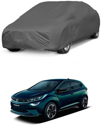 ZTech Car Cover For Tata Altroz EV (Without Mirror Pockets)(Grey)