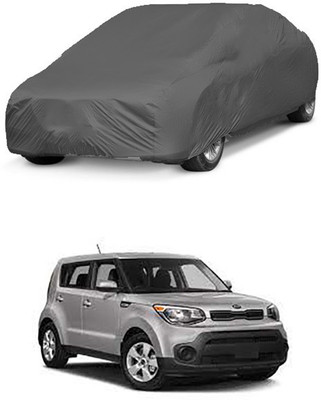 Utkarsh Car Cover For Kia Soul (Without Mirror Pockets)(Grey)