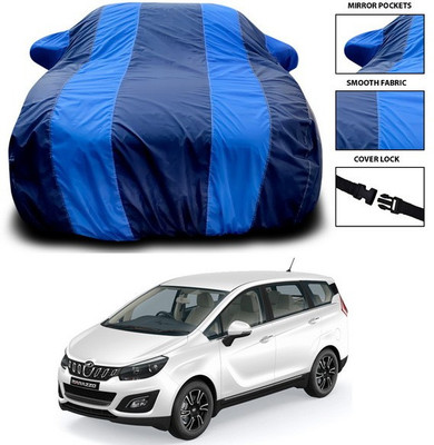 SEBONGO Car Cover For Mahindra Marazzo (With Mirror Pockets)(Blue)