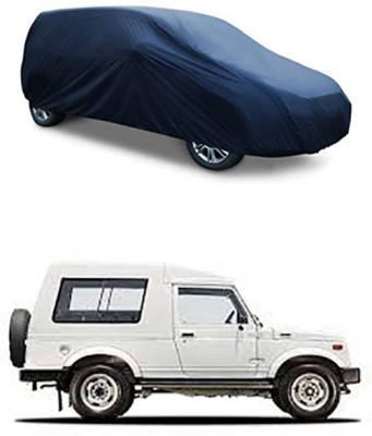 Utkarsh Car Cover For Maruti Suzuki Gypsy King (Without Mirror Pockets)(Blue)