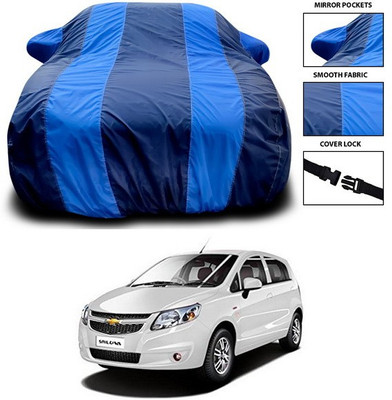 ANTHUB Car Cover For Chevrolet UVA (With Mirror Pockets)(Blue)