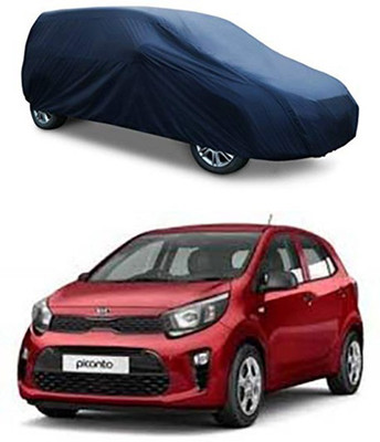 Utkarsh Car Cover For Kia Picanto (Without Mirror Pockets)(Grey)