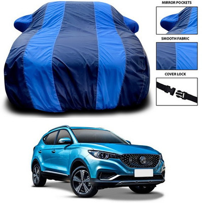 ANTHUB Car Cover For MG ZS EV (With Mirror Pockets)(Blue)