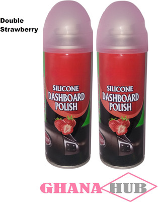 GHANA HUB Liquid Car Polish for Leather, Tyres, Dashboard(400 ml)