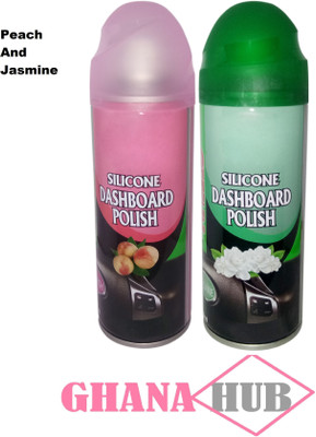 GHANA HUB Liquid Car Polish for Leather, Tyres, Dashboard(400 ml)