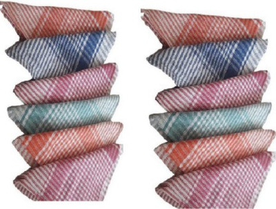SBTs Wet and Dry Cotton Cleaning Cloth(12 Units)