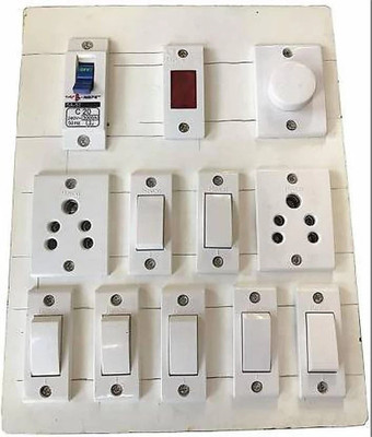 BAHUL Electrical socket PVC box 6 A Five Pin Socket