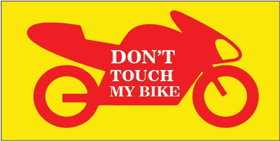 VVWV DO NOT TOUCH SIGN STICKER Emergency Sign