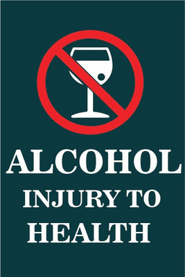 VVWV NO ALCOHOL ALLOWED SIGN STICKER Emergency Sign