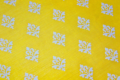 RJF Chanderi Printed Kurta Fabric