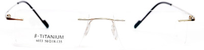 REDHILLS Rimless Square Frame(60 mm)