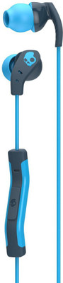 Skullcandy S2CDHY-477 Headset with Mic(Blue, In the Ear)