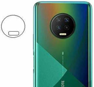 DAFFIN Back Camera Lens Glass Protector for Lens Guard infinix note 7(Pack of: 1)