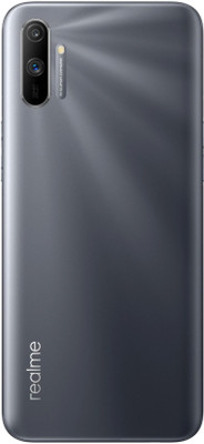 Ufixit Realme C3 Back Panel(Volcano Grey (Navy Green))
