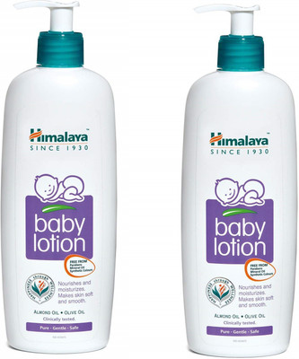 HIMALAYA combo pack of Baby lotion 400 ml x 2 = 800 ml(800 ml)