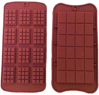 ROYALE MESUM Silicone Chocolate Mould 24(Pack of 2)