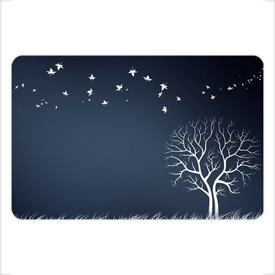 SY Gifts SYGMP66 Non Slip Base Mousepad(Blue&White)