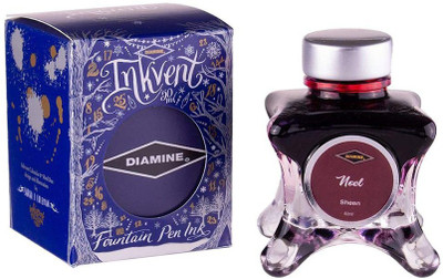 DIAMINE INKVENT BLUE EDITION NOEL 50 ML SHEEN Ink Bottle(Ink Color - Magenta)