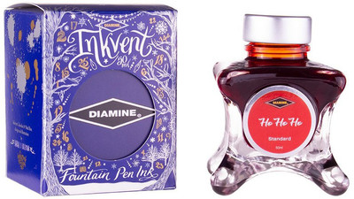 DIAMINE INKVENT BLUE EDITION HO HO HO 50 ML STANDARD Ink Bottle(Ink Color - Red)