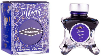 DIAMINE INKVENT BLUE EDITION FESTIVE CHEER 50 ML SHEEN Ink Bottle(Ink Color - CHEER Blue)