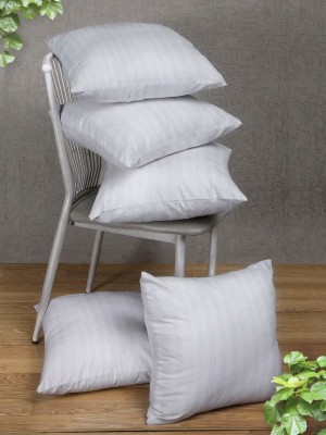 MOM & SON Plain Cushions Cover(Pack of 5, 40 cm*40 cm, White)