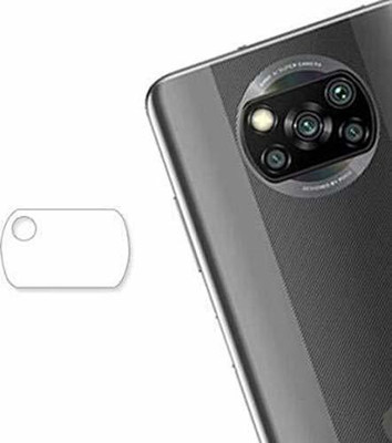 SHAKU Back Camera Lens Glass Protector for POCO X3(Pack of: 1)