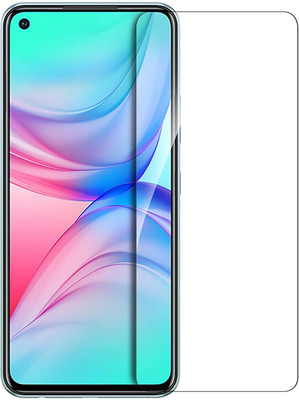Mobilive Edge To Edge Tempered Glass for Infinix Hot 10 (Full Screen 2.5D Curved Clear Glass)(Pack of 1)