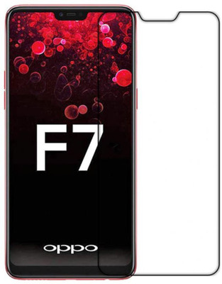 REDDWARF Edge To Edge Tempered Glass for OPPO F7(Pack of 1)
