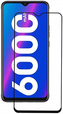 BRENZZ Edge To Edge Tempered Glass for Tecno Spark 6 Go(Pack of 1)