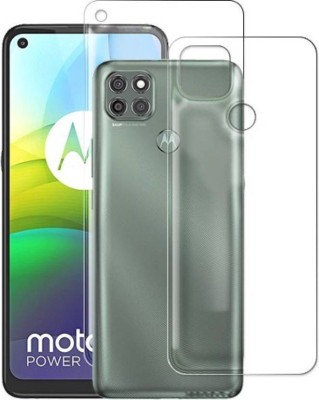 Polenta Front and Back Screen Guard for Motorola Moto G9 Power(Pack of 2)