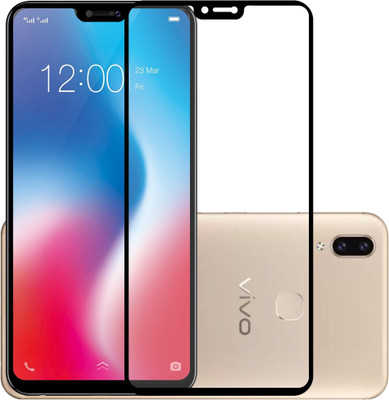 CASE CREATION Edge To Edge Tempered Glass for Vivo V9(Pack of 1)