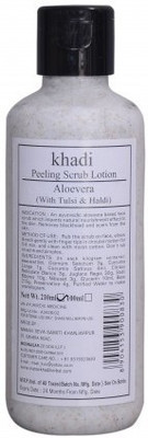 KHADI INDIA aloevera peeling scrub lotion Scrub(210 ml)