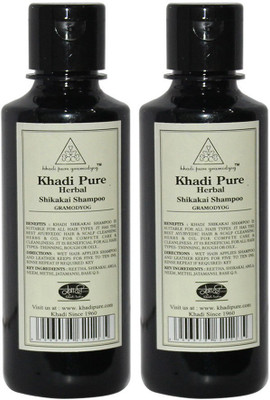 Khadi Pure Herbal Shikakai Shampoo(420 ml)
